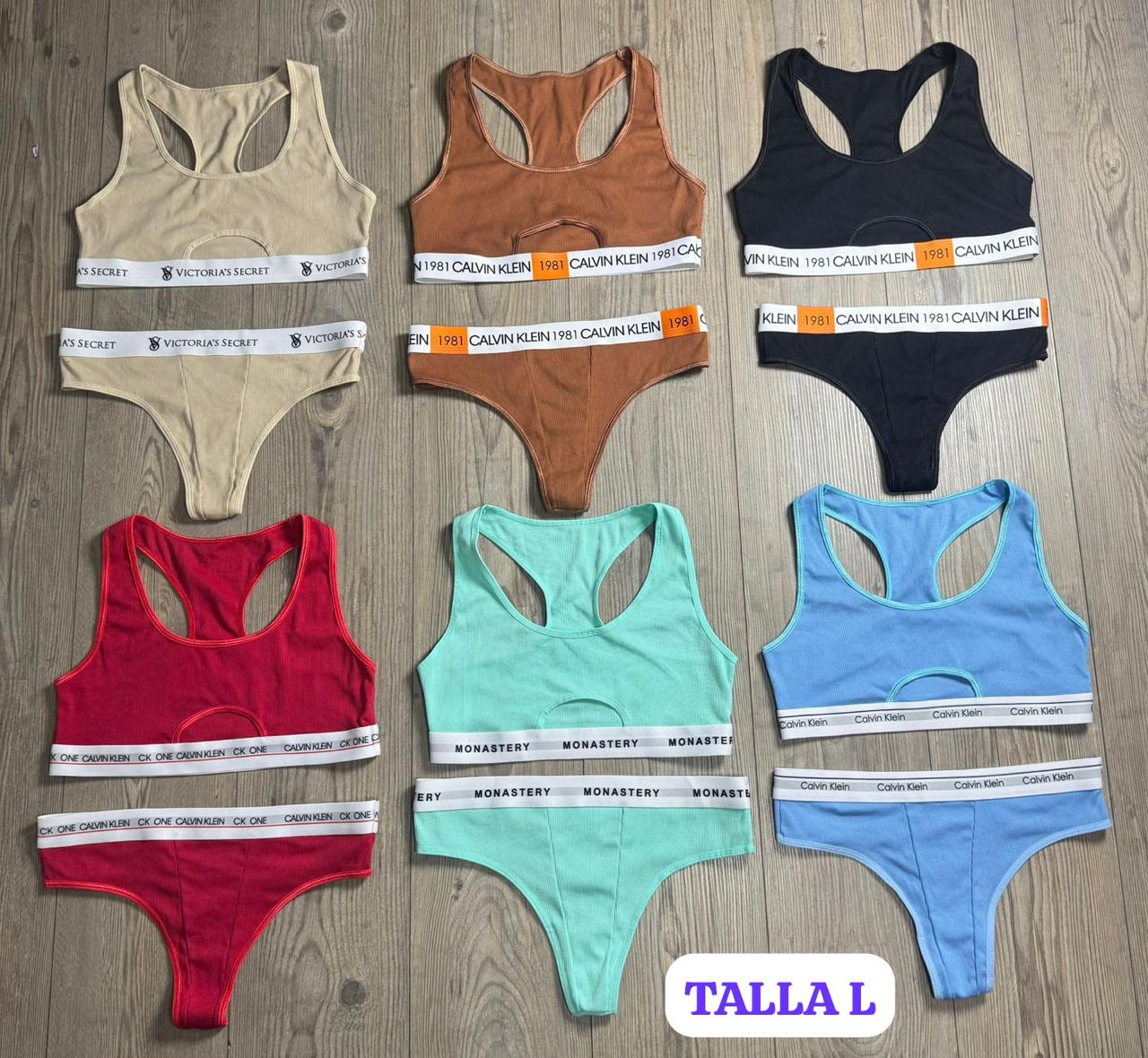 Set (Top + Tanga) En Tela Rib – Sensual, Cómodo Y Ajustable