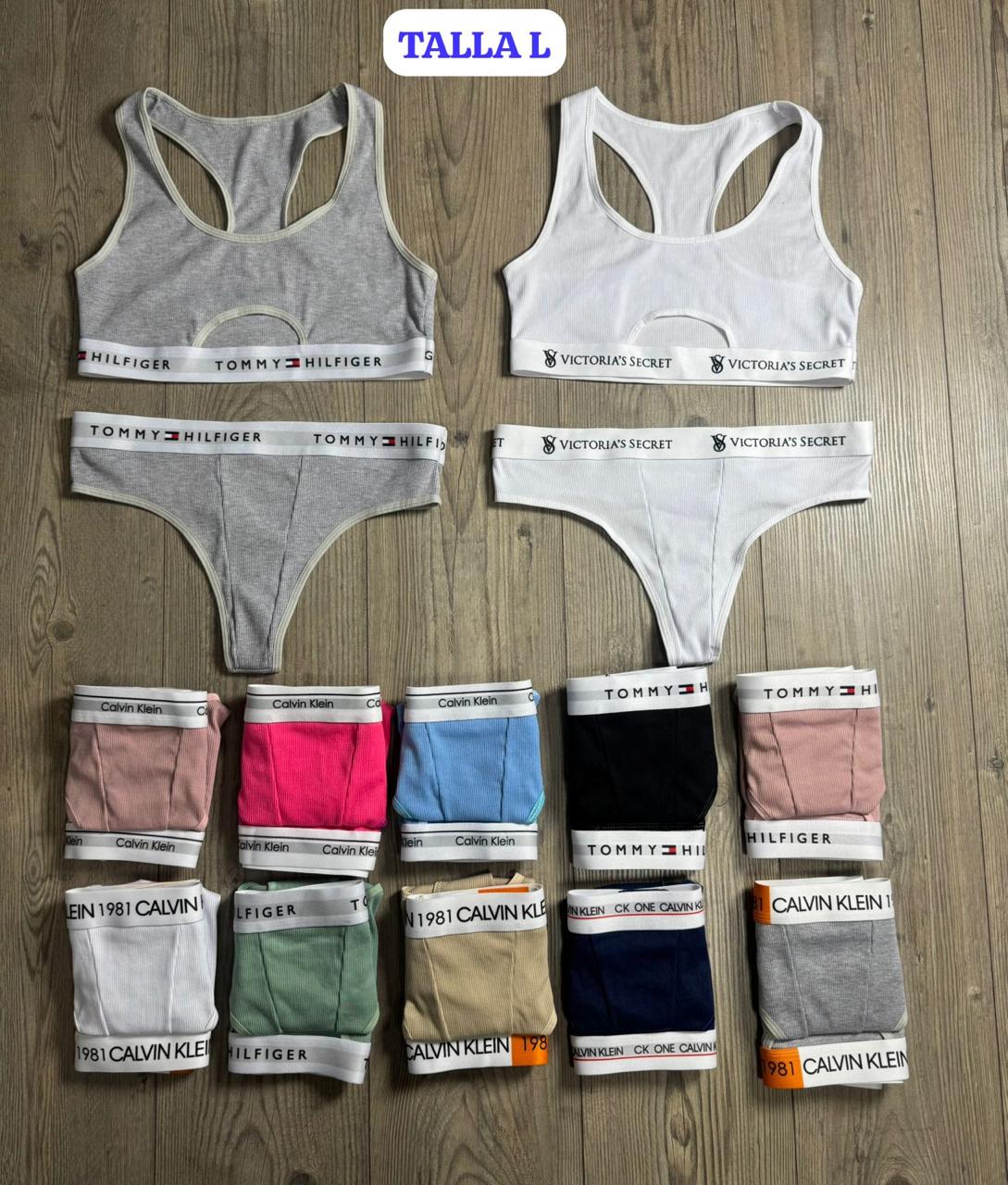 Set (Top + Tanga) En   Tela Rib  – Sensual, Cómodo Y Ajustable